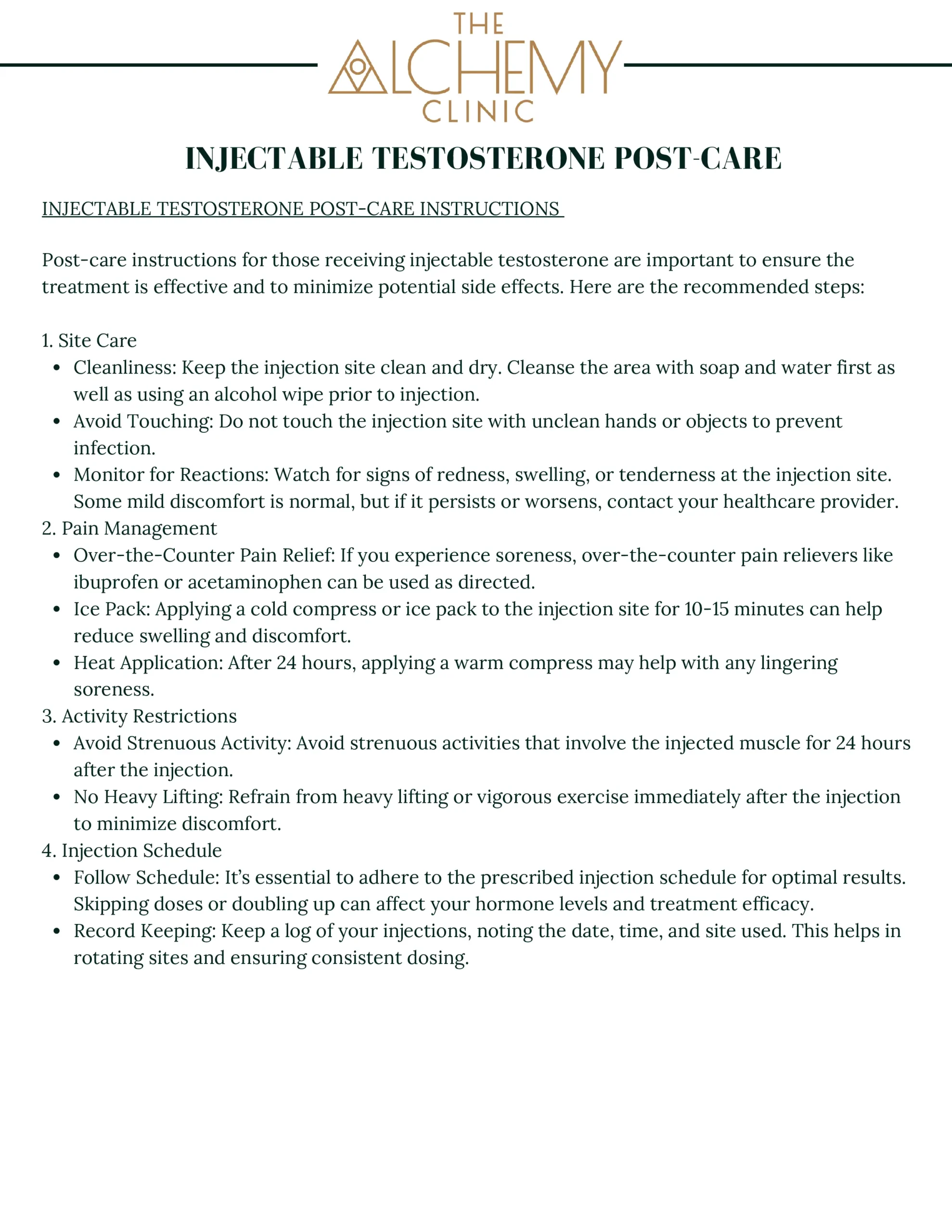 INJECTABLE TESTOSTERONE POST-CARE PRE AND POST CARE INSTRUCTIONS-17
